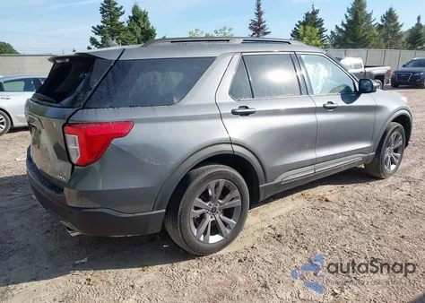 2021 Ford Explorer Xlt from USA, damaged, VIN 1FMSK8DH2MGC10951